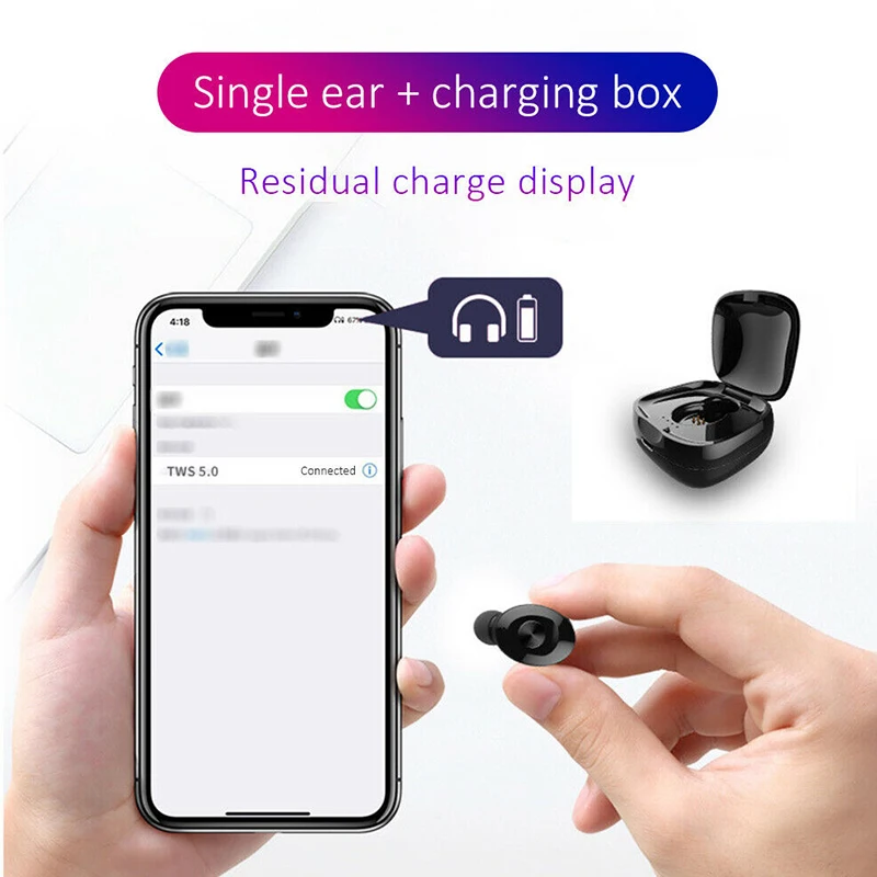 Wireless Earphones Bluetooth Headphones With Power Box For Samsung Galaxy Note 10 10+ S20 Ultra S20+ S10e S10 Plus S9 M30 A20 A6 (3)