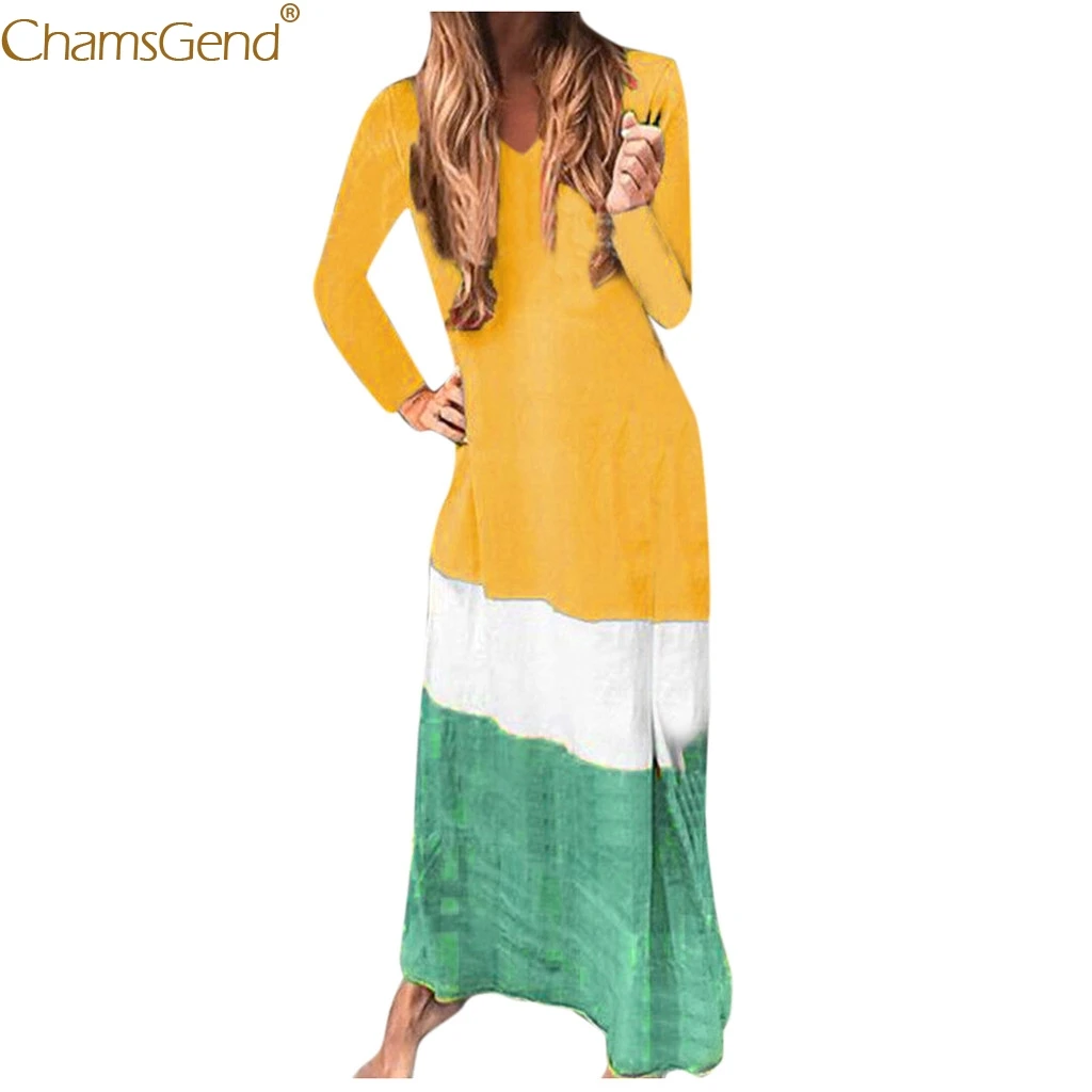 Women Plus Size Daily Tie-dyed Color Dresses Woman Party Night Plus Size Dresses Woman Party Night Maxi Dresses Loose Aug