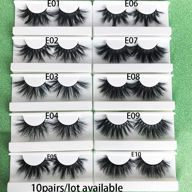 Mikiwi 25mm 3D mink lashes 10 pairs extra length fluffy mink eyelashes Big dramatic volumn eyelashes strip thick false eyelash Mikiwi 25mm 3D mink lashes 10 pairs extra length fluffy mink eyelashes Big dramatic volumn eyelashes strip thick false eyelash
