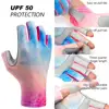 Bassdash ALTIMATE UPF 50+ Women’s Fishing Gloves UV Sun Protection Fingerless Gloves for Kayaking Paddling Hiking Cycling ► Photo 3/6