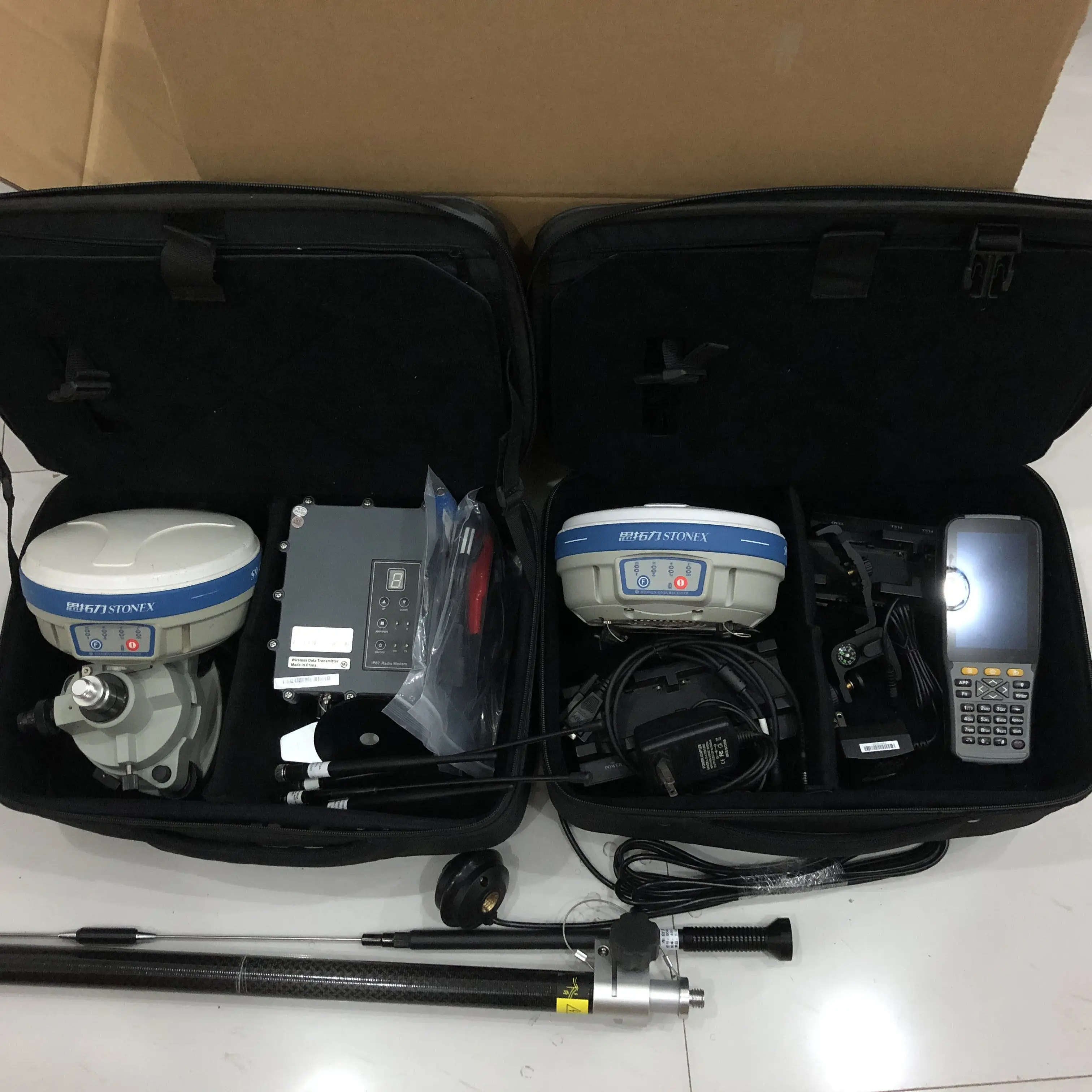 Б/у подержанное основание Stonex S9 S9III и полный комплект Rover Rtk Gps Gnss приемник Dgps