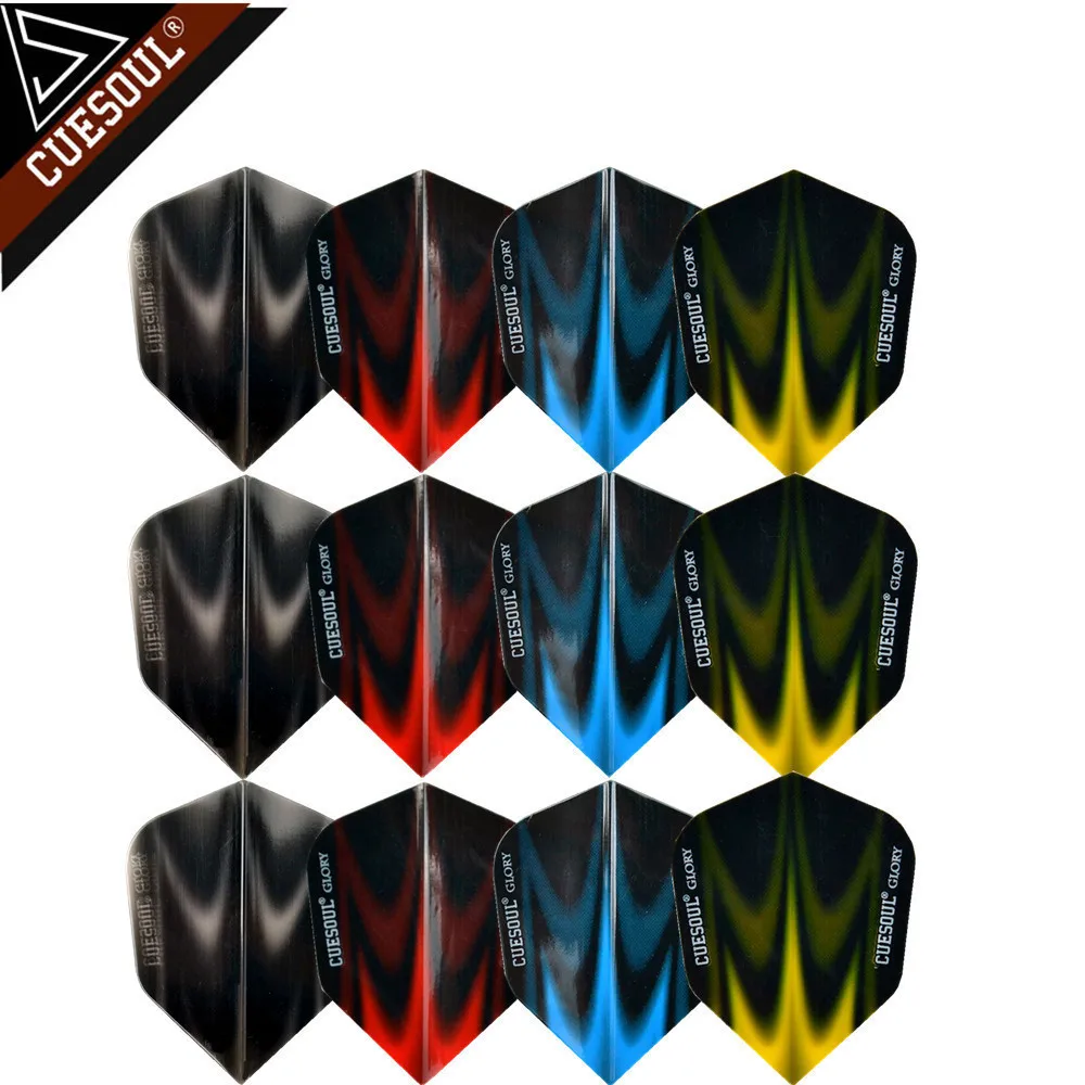 12 шт. 4 комплекта прозрачные крылья для Дротика|dart flights|darts tailflights darts |