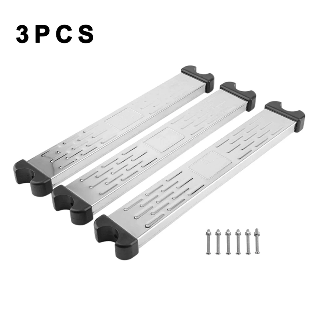 White 3pcs Нержавеющая стальной бассейн педаль Замена лестницы ступеньки противоскользящие аксессуары J8#3 - Цвет: White 3pcs