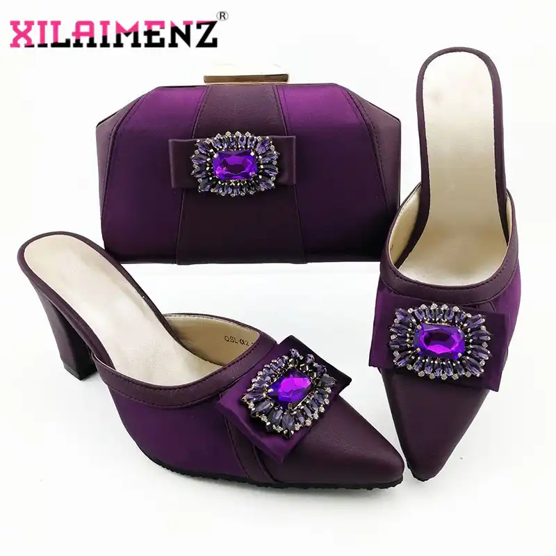 Dark purple shoes womens Clearance
