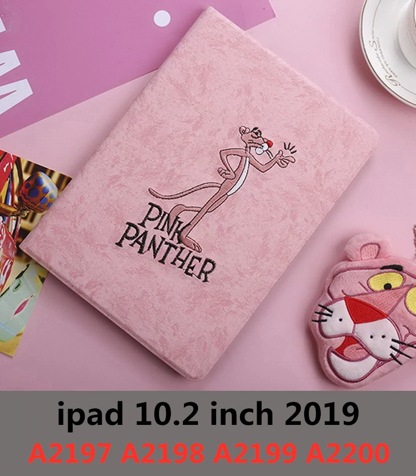 3D с вышитыми героями мультфильмов чехол для нового ipad 9.7inch '3/2/1'mini123/45/для ipad 234 Pro9.7 Искусственная кожа умного сна