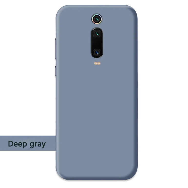 Серый 100 шт. для Xiao mi Red mi NOTE7 NOTE7PRO mi 8 9 9SE 6X mi X2S mi X3 Red mi 7 7A K20 K20PRO прозрачный ТПУ и Твердый защитный силиконовый чехол - Цвет: Серый