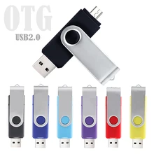 Смартфон OTG usb флеш-накопитель 64 ГБ флеш-накопитель cle usb 2,0 128 ГБ 32 ГБ 16 ГБ OTG флеш-накопитель 8 ГБ 4 ГБ otg disco stick menoria usb