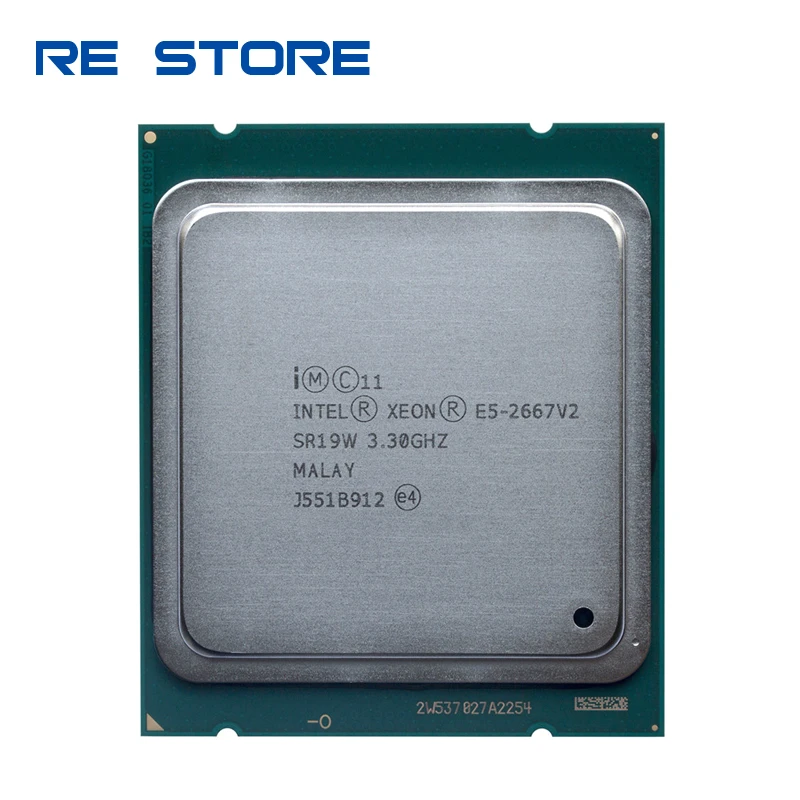 Intel Xeon E5 2667 v2 3.3Ghz 8Core 16Threads 25MB Cache SR19W 130W Processor best cpu for gaming