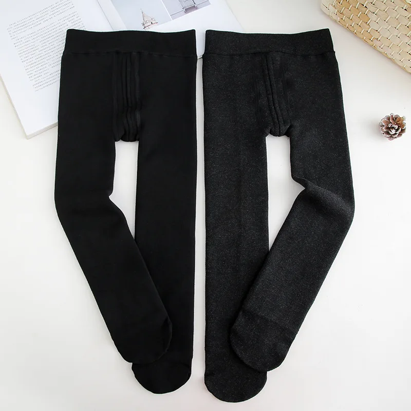 

Plus Velvet Patyhose Open File Baby 1-2-3-Year-Old Infants Thick Leggings Socks Children mian lian ti Socks