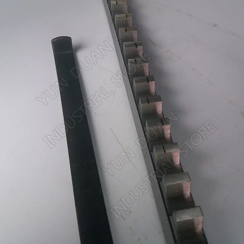 Шпоночный Broach 12 мм D тип высокоскоростной стали HSS Режущий инструмент для токарного станка с ЧПУ Металлообработка