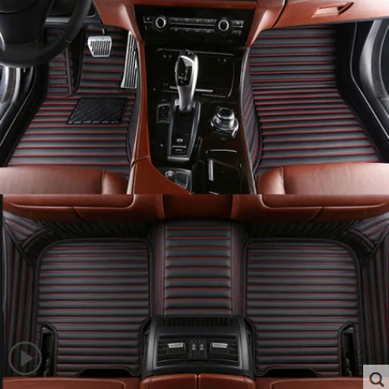 

High quality! Custom special car floor mats for Land Rover Defender 110 2021 durable waterproof carpets for Defender 2022-2020