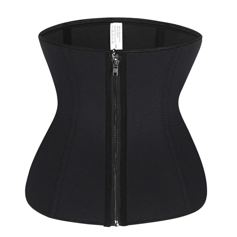 backless shapewear Corset Body Shaper Latex Waist Trainer Zipper Underbust Slim Tummy Waist Cincher Slimming Briefs Shaper Belt Shapewear Women US best tummy control shapewear uk