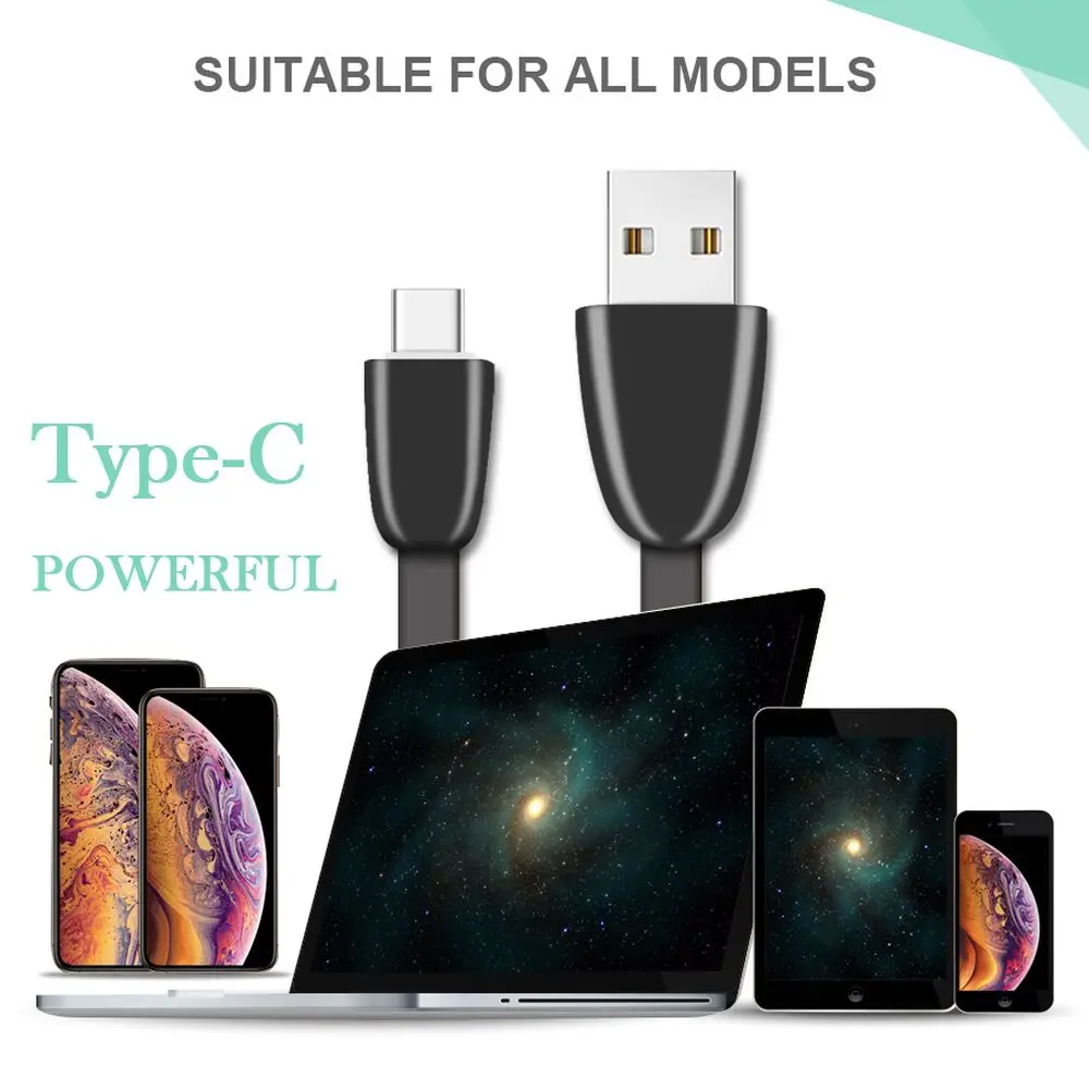 PINZHENG 1 м usb type-C кабель для быстрой зарядки для samsung S9 S8 huawei Xiaomi Redmi 7 Mobie Phone Usb кабели type-C зарядный шнур