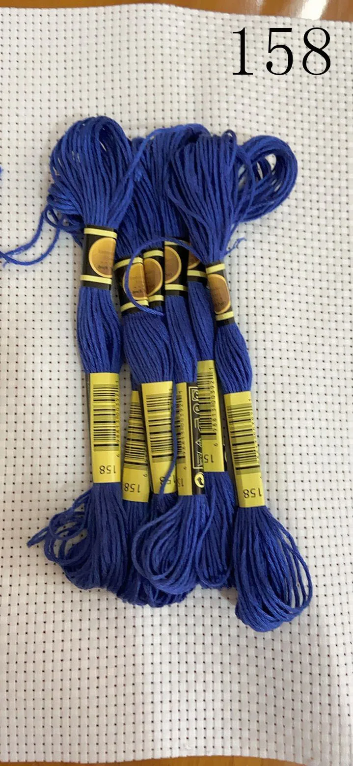 Lot De 10 Fils à Broder En Coton - Couleurs Assorties - Pour Point De Croix, Broderie, Bracelets - Doux Et Résistants