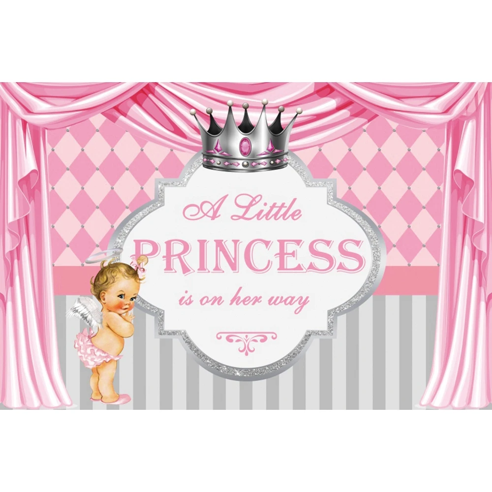 Yeele маленькая принцесса ребенок душ ребенок день рождения украшения фотографические фоны фотографии фоны для фотостудии