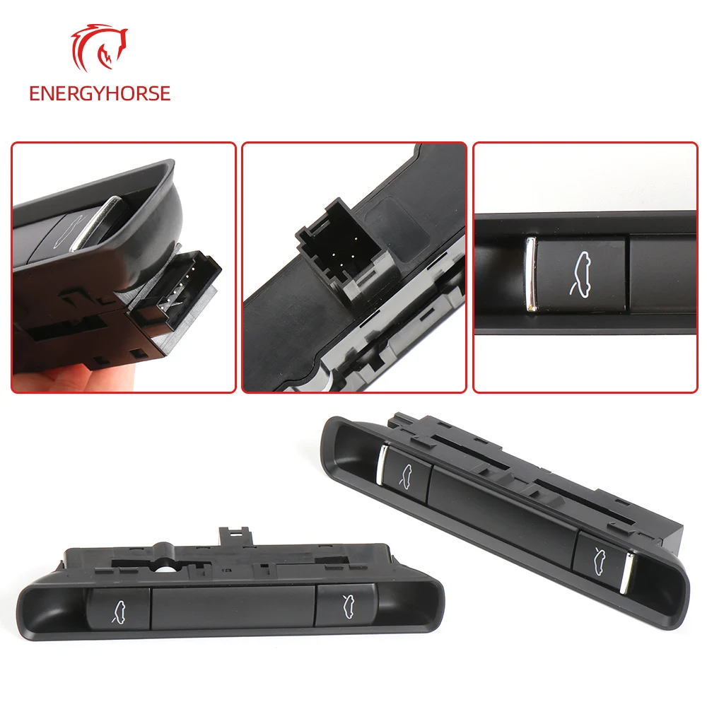 Car Trunk Lock Release Switch Boot Bonnet Release Switch Pack Button Console For Porsche 981 911 718 Boxster Cayman 99161310501