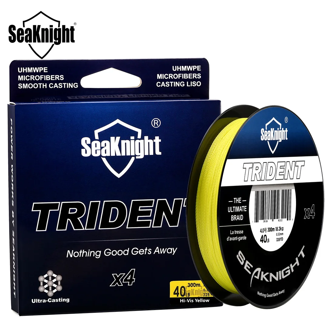 

Seaknight Import Fishing Line Weaving Mainline 4 Series Dyneema Fishing Line Ultra-strength Tension PE Line Anti-Bite Wear-Resis