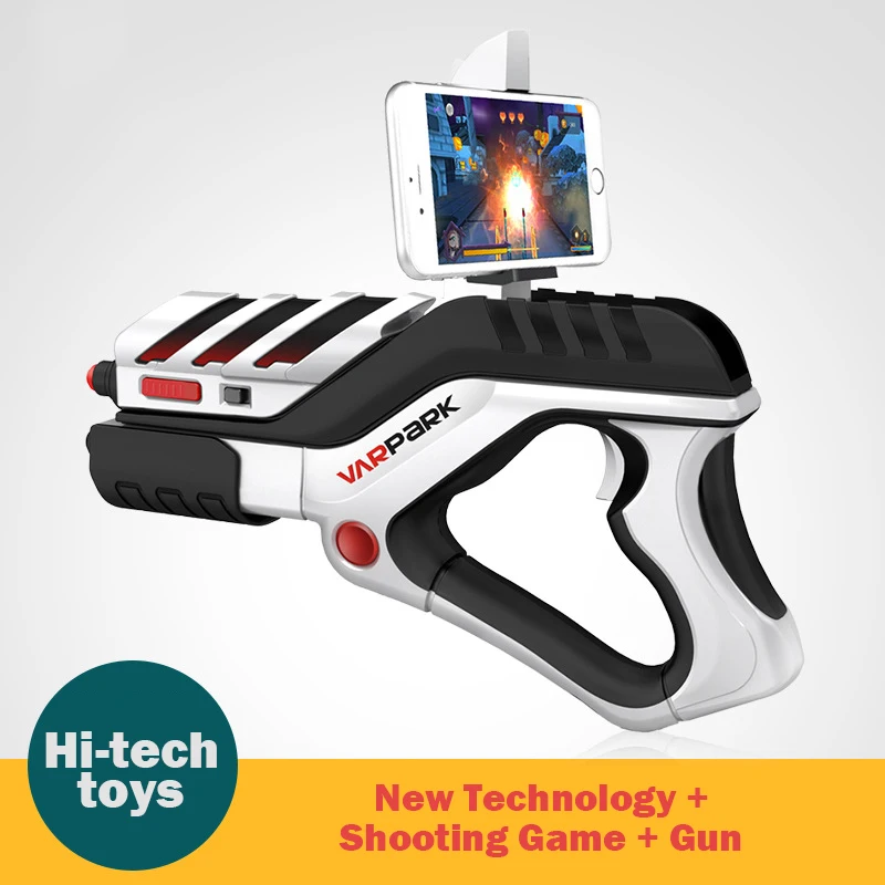 Новая технология AR игрушечный пистолет Английская версия для детей и взрослых