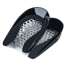 Горячая Силиконовые амортизационные снимают боль пяточная колодка u-образная сотовая пяточная колодка-В5