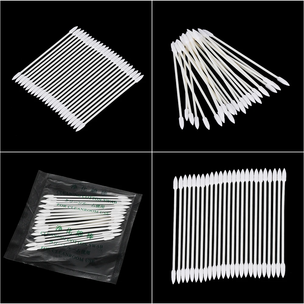 Новинка 50 шт. Pro чистящий тампон хлопковая одноразовая палочка для чистки