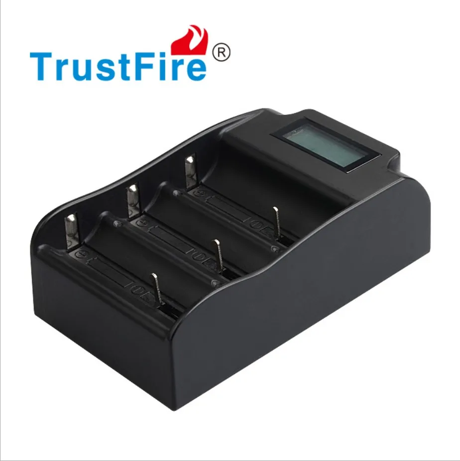 

TrustFire TR-008 Intelligent Lithium Battery Charger Rapid 3.0/4.2V 3 Slots For 18650 25500 26700 26650 32650 Li-ion Batteries