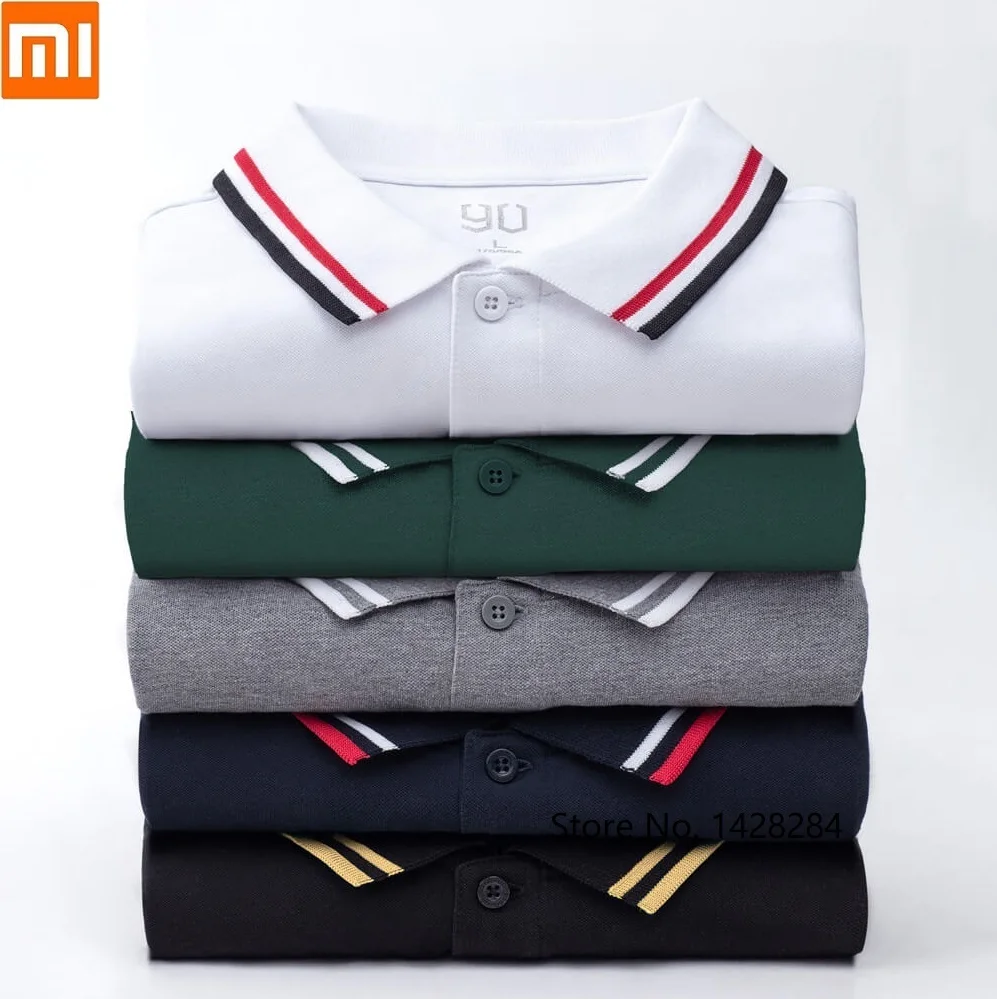 Najtaniej Xiaomi 90 zabawa mężczyzna Trend w modzie klasyczna koszulka polo z krótkim rękawem koszula fajna jedwabista letnia sukienka wypoczynek na świeżym powietrzu bawełniana koszula