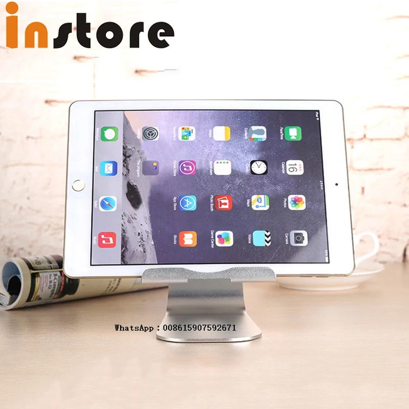 4 Pcs Most Popular Universal Tablet Aluminum Alloy Display Base Rack Holder Stand For PAD Cellphone