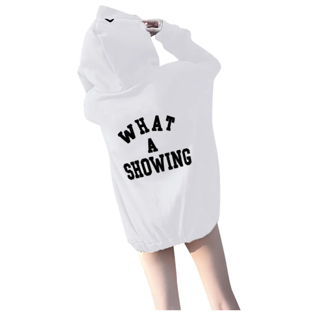 I Женские толстовки с капюшоном sudadera mujer bluzy damskie moletom feminino, повседневные S-5XL из полиэстера с длинным рукавом и надписью, Z4 - Цвет: I