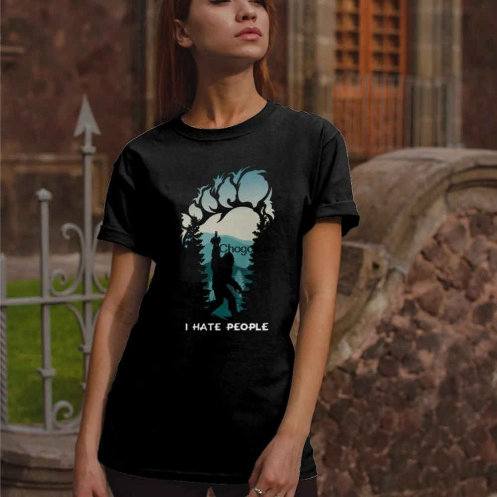 Bigfoot middle finger shirt Clearance