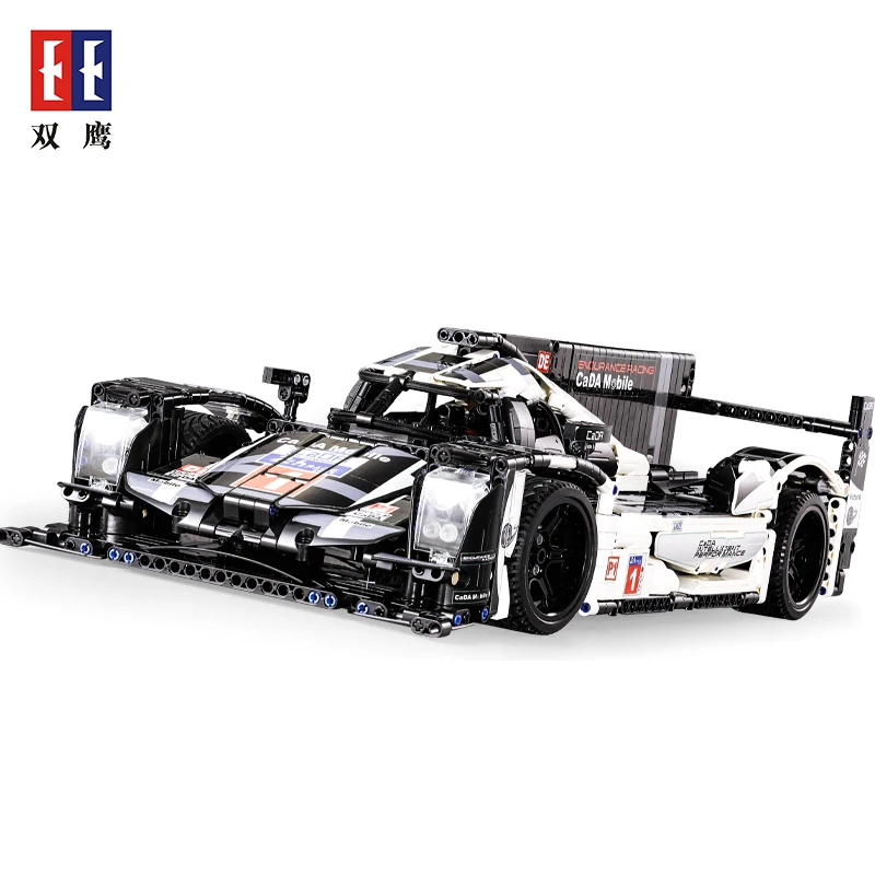 DHL CADA C61016 20086 Technic Серия по форме спортивного автомобиля Racing 919 MOC 42083 строительные блоки кирпичи игрушки для детей подарок цена: U