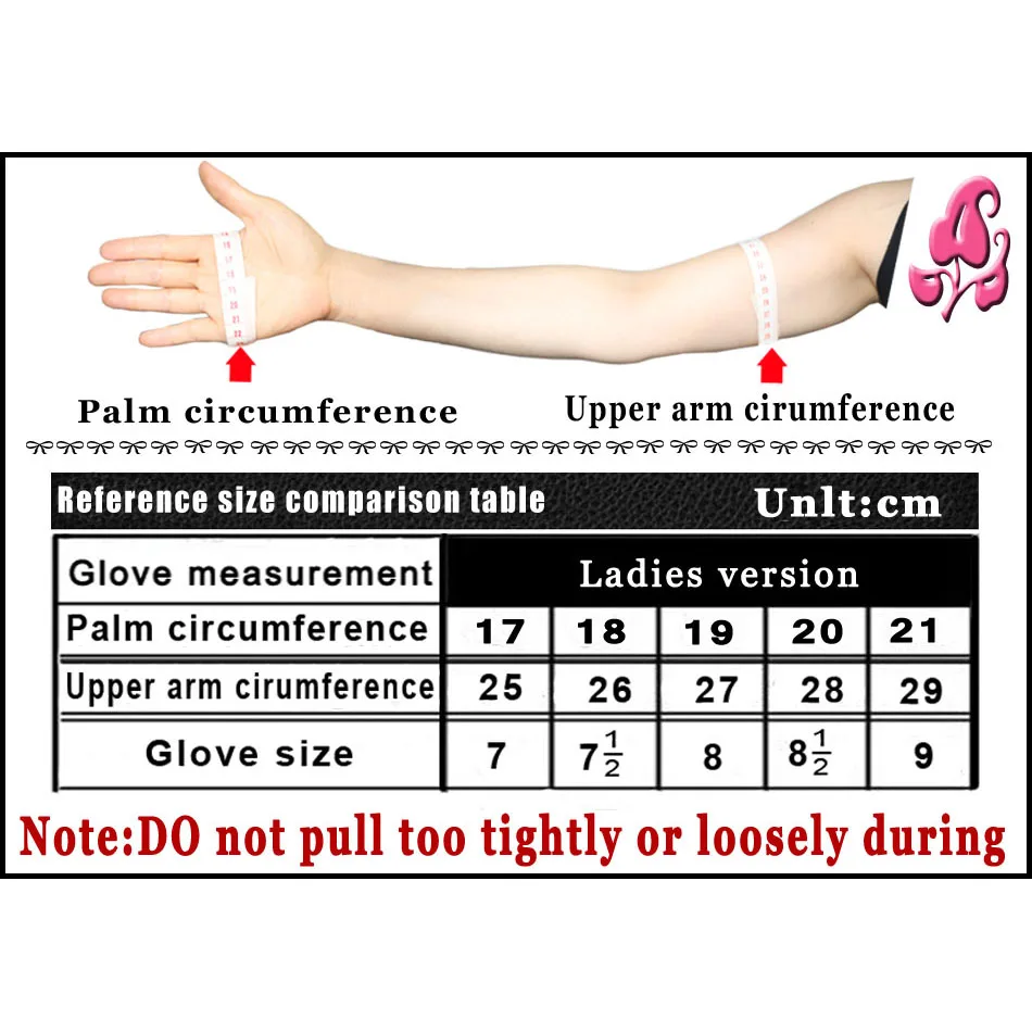 Extended Leather Gloves Ladies Sheepskin Mid-long Winter Warm Leather Sleeves Plus Velvet Thickened Driving Touch Screen Women's