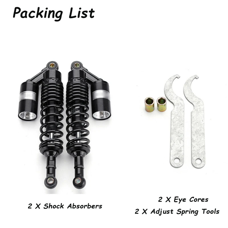13.5 inch 340Mm Motorcycle Shock Absorber Suspension Damper for Honda CB750