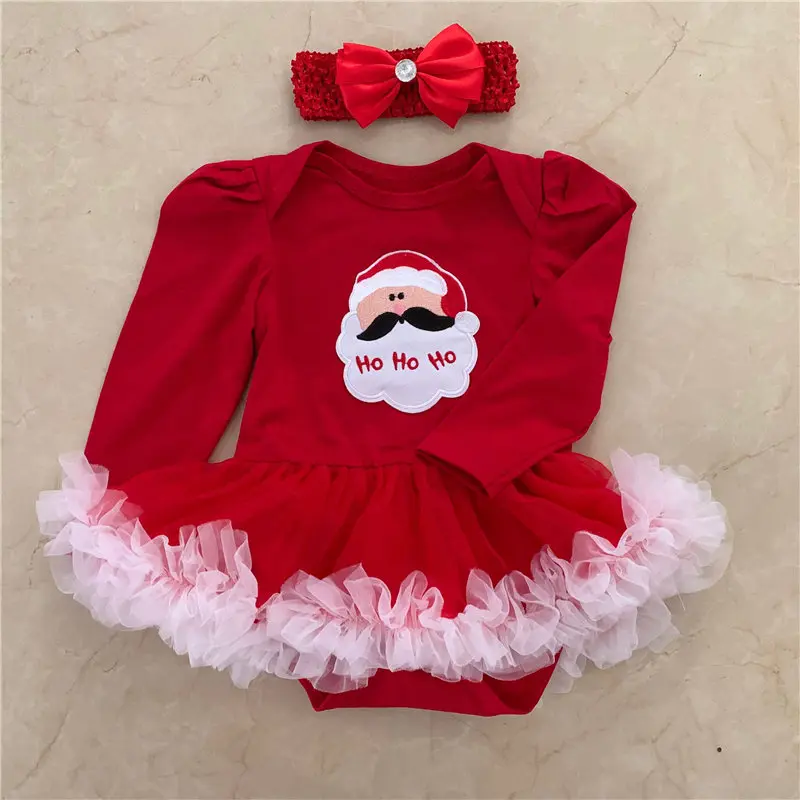 Платье для новорожденных; Рождественская одежда для малышей; красное кружевное платье-пачка с блестками для малышей; одежда для первого дня рождения; костюм для малышей; одежда - Цвет: Бежевый