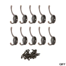 Прямая поставка и сплав Винтаж гардероб с крючком ванная комната пальто один красный крючок бронзовая фурнитура крюк 25 июля