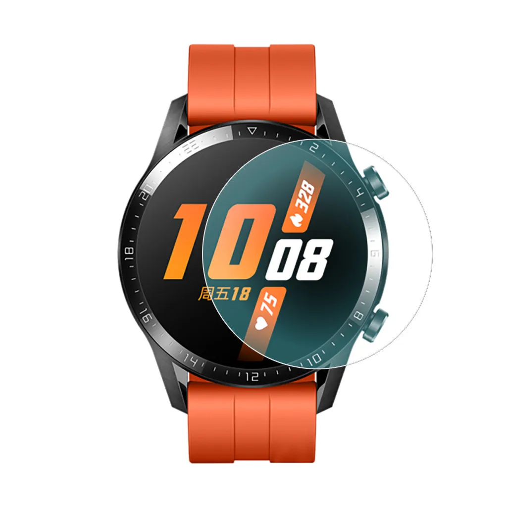 Защитная пленка из закаленного стекла для умных часов Huawei Watch GT2 42 мм 3