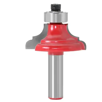 

8mm Shank table jumping knife Tungsten Cobalt Alloy Straight end mill trimmer Milling Cutter For Woodworking Tool 1 Piece