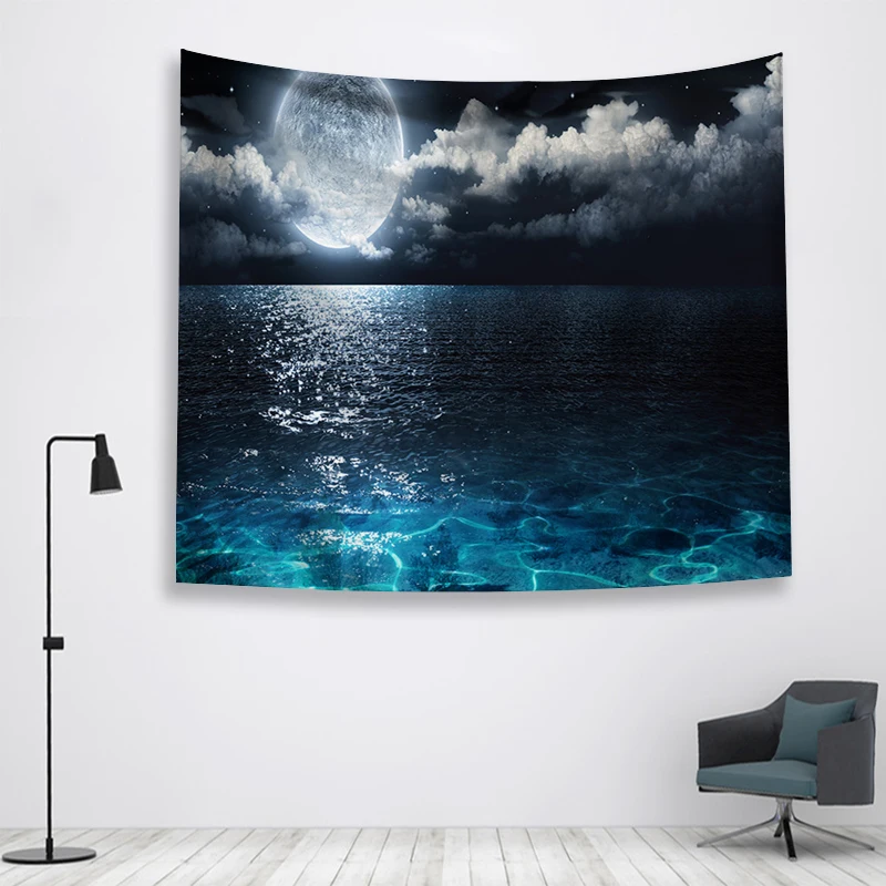 Фэнтези звездное небо стены Ttapestry висячие украшения богемный пляжный коврик дом Декор общежития МАНДАЛА ГОБЕЛЕН колдовство хиппи