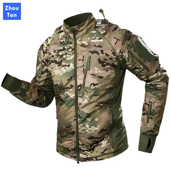 

2020 Men's Super light Waterproof Military Tactical Jackets Men Warm Windbreaker Bomber Jacket Camouflage Coat