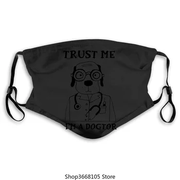 

Vertrauen Sie mir, ich bin ein Dogtor Lustiger Tierarzt Hundeliebhaber Geschenkmaske Tierliebhaber-in-Masken von Herrenbekleidun