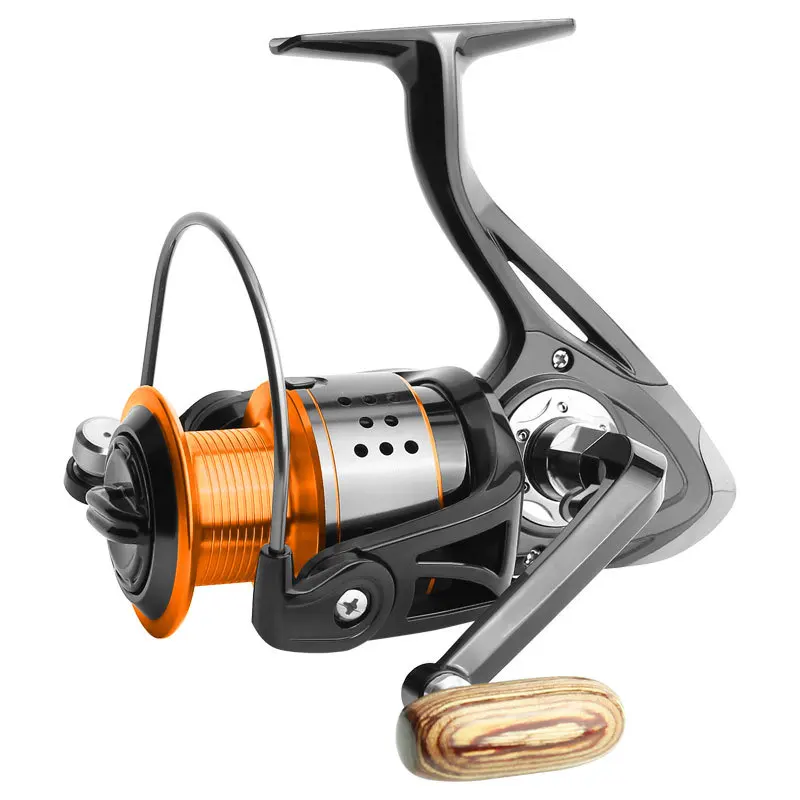  Trolling Wheel Freshwater Fishing Reel Drag Spinning Reel Max Drag 8KG Reel Fishing Accessories 100