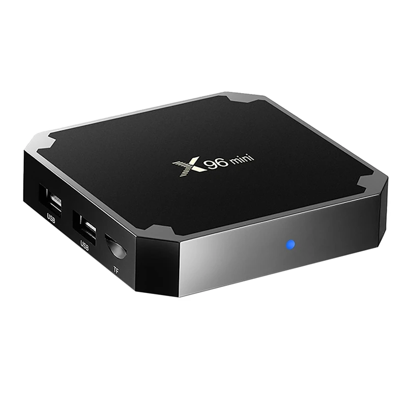 ТВ-приставка X96 Mini 2 + 16 ГБ Android 7.1.2 Wi-Fi 4 ГГц S905W ядра 4K | Электроника
