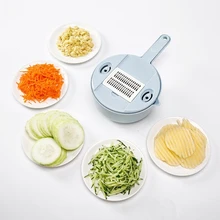 Кухонный многофункциональный измельчитель фруктов, овощей, нарезанных, измельченных, тертых, инструмент кухонный гаджет