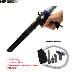 Hifeo – compresseur d'air haute pression 2 en 1, pistolet de soufflage/aspiration, outil de nettoyage pneumatique, économie d'énergie 