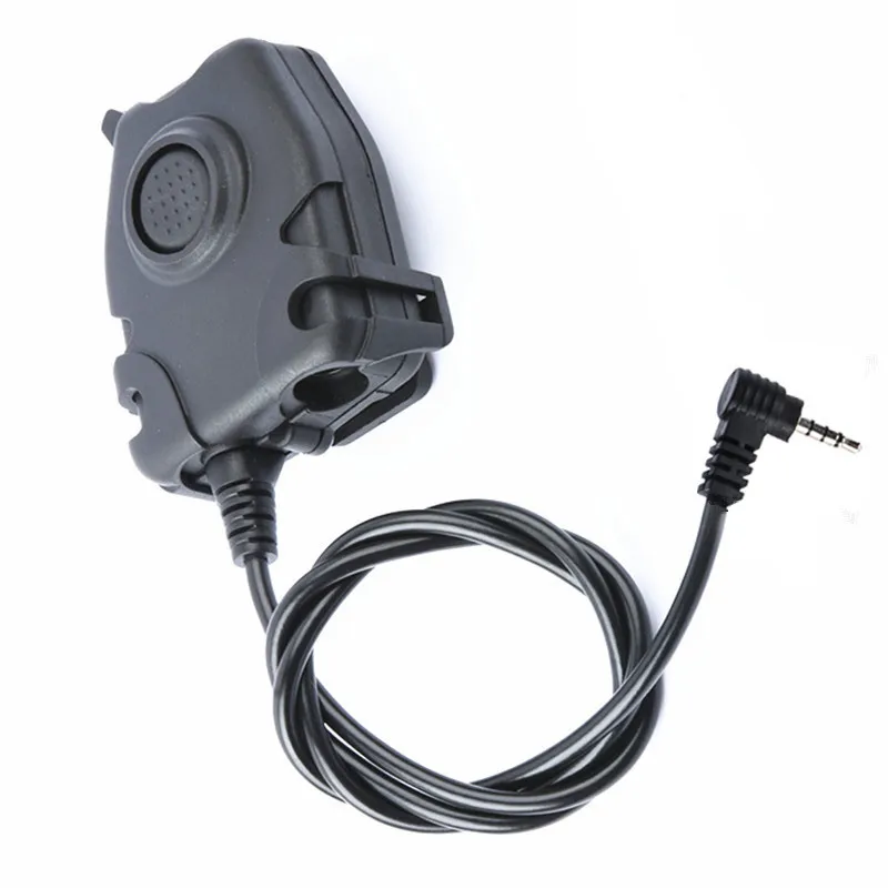 PTT большая розетка для рации разъем для наушников для YAESU Vertex VX1R 2R 3R FT60R FT50R VX160 VX168 VX180 и т. Д