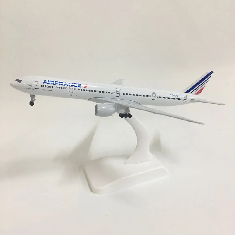 

JASON TUTU 20cm Plane Model Airplane Model Air France Boeing 777 Aircraft Model 1:300 Diecast Metal Airplanes Planes Toys