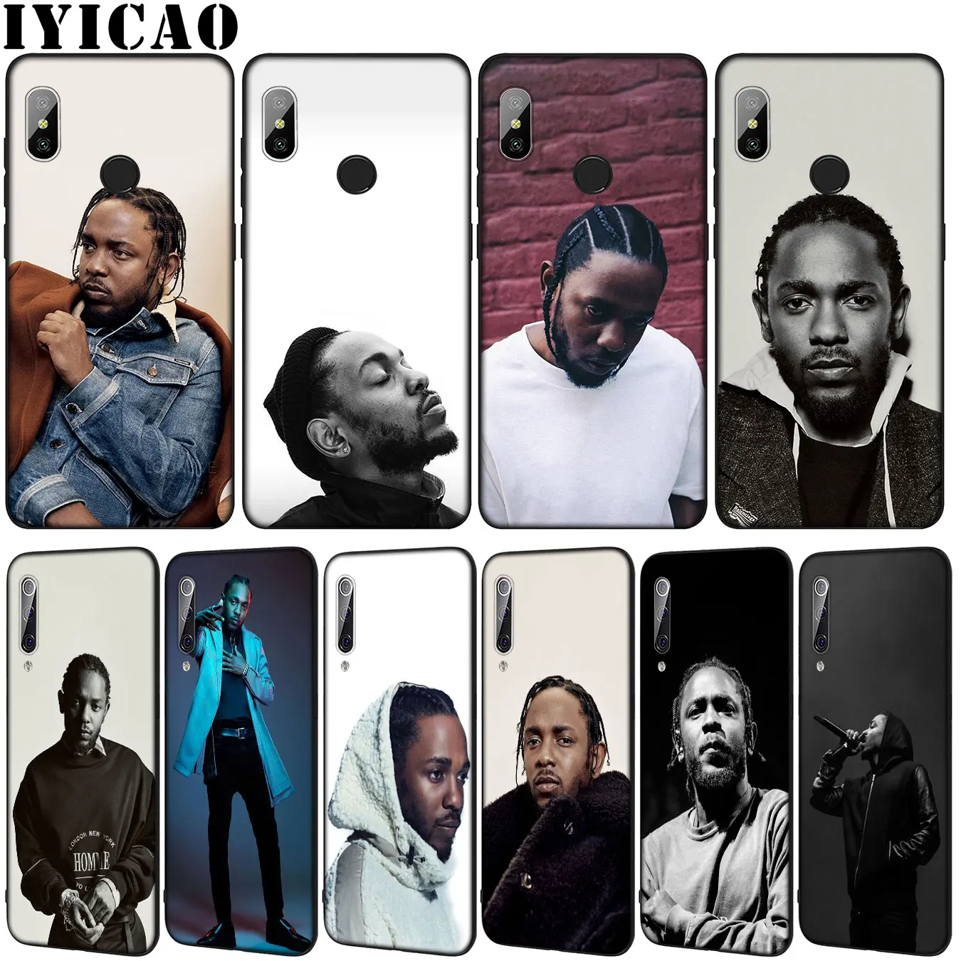 IYICAO Kendrick Lamar Soft Silicone Phone Case for Xiaomi Mi 10 9 9T A3 Pro 8 SE A2 Lite A1 6 CC9 CC9E pocophone f1 Mi10 | Мобильные