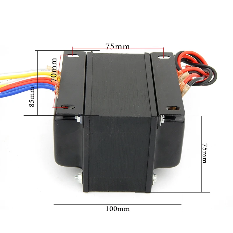 Mini Amplifier 130W E core Transformer for EL34 KT88 Tube Audio Amplifier power transformer output voltage 230V 6.5V microphone amplifier Audio Amplifier Boards