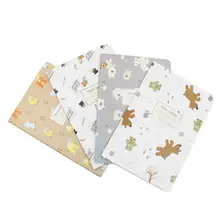 Портативный милый мультфильм ноутбук Высокое качество Журнал Дневник Книга случайный стиль