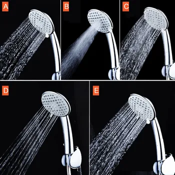 

Shower Head Handheld ABS Shower Head Set Hand Shower High Pressure Adjustable Shower Head Top Spray L1007
