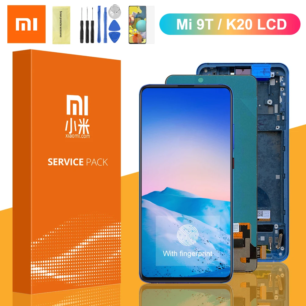 Super AMOLED 6.39'' Display For Xiaomi Mi 9T / Pro LCD Touch Screen Digitizer Assembly Redmi K20 | Мобильные телефоны и